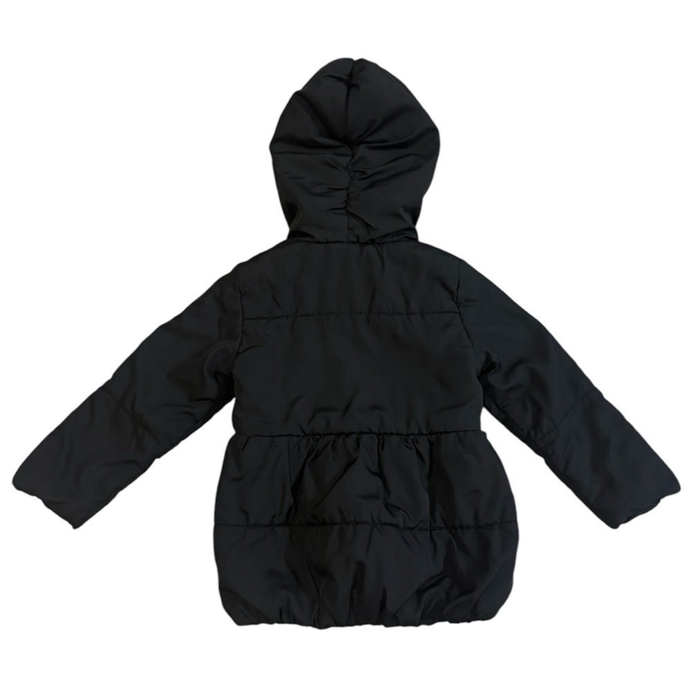 Black puffer jacket size 4T - Picture 3 of 3